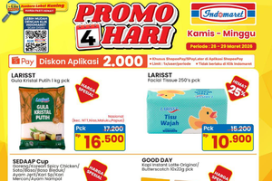 Promo Indomaret Hari Ini 4 April 2026, Edisi Spesial 4.4 Diskon Beli 1 Gratis 1