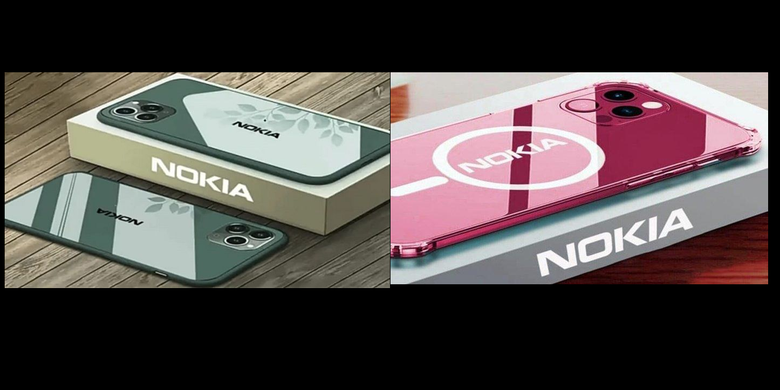 Informasi tentang bocoran desain Nokia Edge 2022 yang beredar di internet, memilki beragam versi. Beberapa di antaranya seperti gambar berikut, di mana salah satu gambar (kiri) logo Nokia tersemat di punggung tanpa bingkai. Berbeda dengan tampilan gambar lain (kanan), di mana logo Nokia dibingkai frame lingkaran putih.