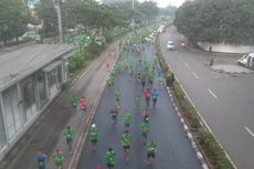 Jakarta 10K Usai, Jalur Cepat Jalan Rasuna Said Sudah Dapat Dilintasi