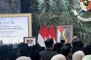 Pramono Lantik 368 Pejabat Fungsional, Ingatkan soal Jabatan adalah Amanah dan Ujian