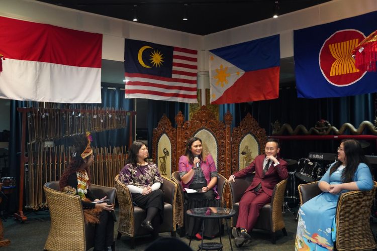 KJRI Melbourne bekerja sama dengan KJRI Filipina dan KJRI Malaysia menggelar ASEAN Day 2024 di Ruang Bhinneka KJRI Melbourne pada Kamis (8/8/2024).