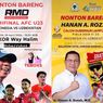 Tokoh Politik di Lampung Ramai-ramai Gelar Nobar Timnas, Sediakan Kopi sampai Doorprize