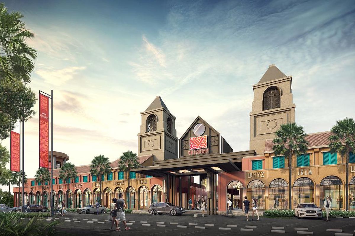 PT Summarecon Agung Tbk secara resmi memulai pembangunan fisik Summarecon Villaggio Jakarta Luxury Outlet (SVJLO), di Summarecon Emerald Karawang, Kamis (03/06/2021).