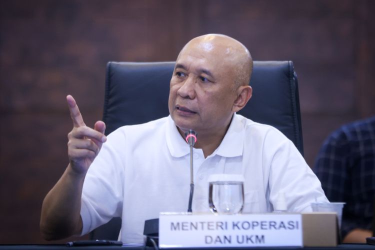 Menteri Koperasi dan UKM (Menkop-UKM) Teten Masduki 
