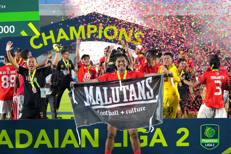 Malut United FC lolos ke Liga 1 musim depan berkat kemenangan sengit kontra Persiraja Banda Aceh pada laga leg kedua perebutan posisi ketiga Liga 2 2023-2024 pada Sabtu (9/3/2024) malam WIB.
