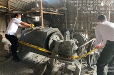 Polisi Segel Pabrik Peleburan Aluminium yang Dikeluhkan Warga Cilincing