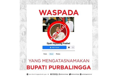 Waspada, Akun Palsu Bupati Purbalingga Pinjam Uang dan Minta Pulsa