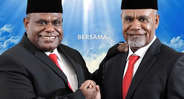 Meki-Deinas Ditetapkan sebagai Gubernur dan Wakil Gubernur Terpilih Papua Tengah