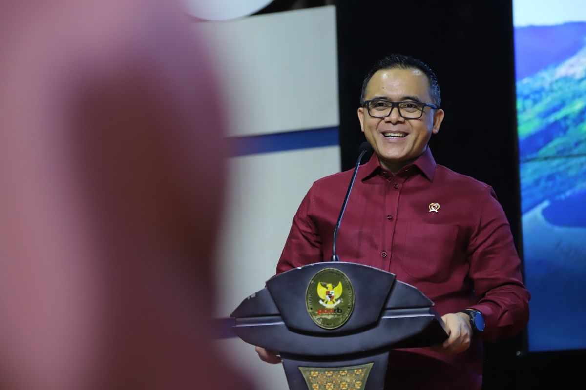 Menteri Pendayagunaan Aparatur Sipil Negara Reformasi Birokrasi (Menpan-RB) Abdullah Azwar Anas