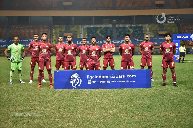 Line up pemain Barito Putera pada pekan 4 Liga 1 2021-2022 Tira Persikabo 1973 yang berakhir dengan skor 0-3 di Stadion Wibawa Mukti Bekasi, Kamis (23/9/2021) malam.