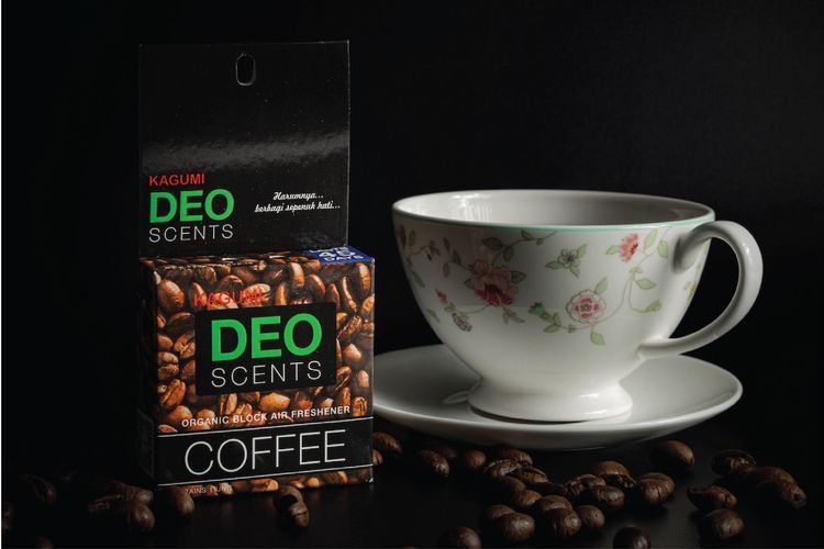 Deo Scents varian Coffee dari Kagumi Group punya aroma kopi yang unik dan berkualitas. 
