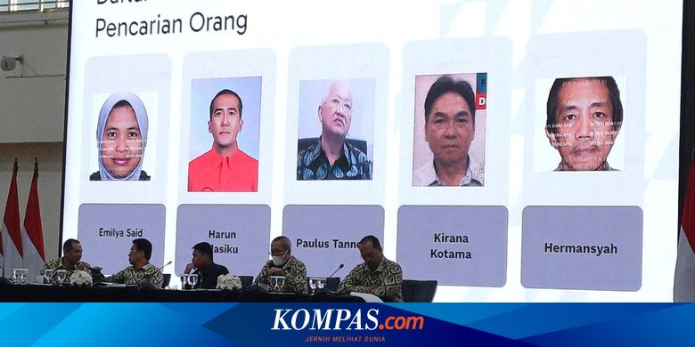KPK Issues Photos of 5 Corruption Case Fugitives, Including Harun Masiku and Paulus Tannos