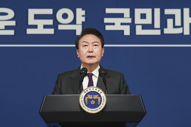 Presiden Korea Selatan Yoon Suk Yeol.