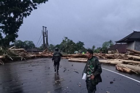 Banjir Bandang Terjang Jembrana, Jalur Gilimanuk Denpasar Lumpuh Total
