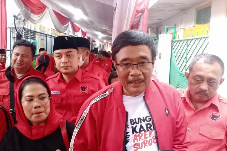 Ketua DPP PDI Perjuangan Bidang Idieologi dan Perjuangan Djarot Saiful Hidayat