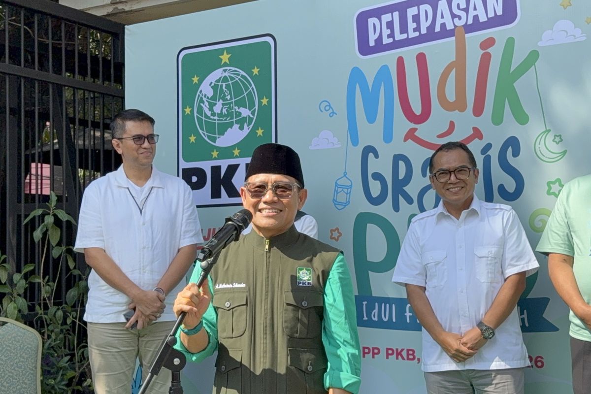 Cak Imin Lepas Keberangkatan 1.200 Peserta Mudik Gratis PKB 2026