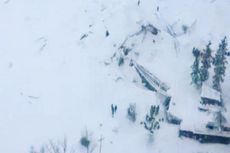 Hotel Rigopiano di Italia Terkubur Longsor Salju, 30 Orang Hilang
