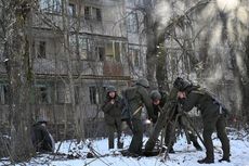 Di Kota Hantu Chernobyl, Tentara Ukraina Latihan Perang Perkotaan