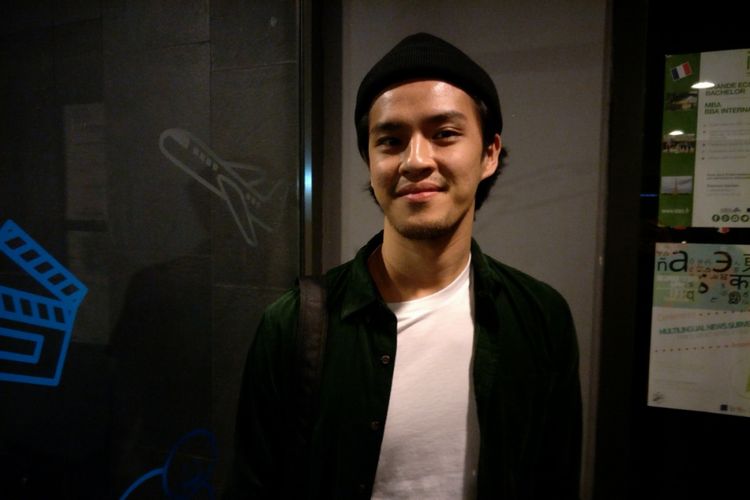 Morgan Oey dalam wawancara di Institut Français dIndonésie (IFI), Jakarta Pusat, Selasa (12/12/2017).