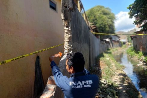 Detik-detik Ambruknya Tembok Sekolah di Bima, 1 Balita Meninggal dan 2 Bocah Luka-Luka