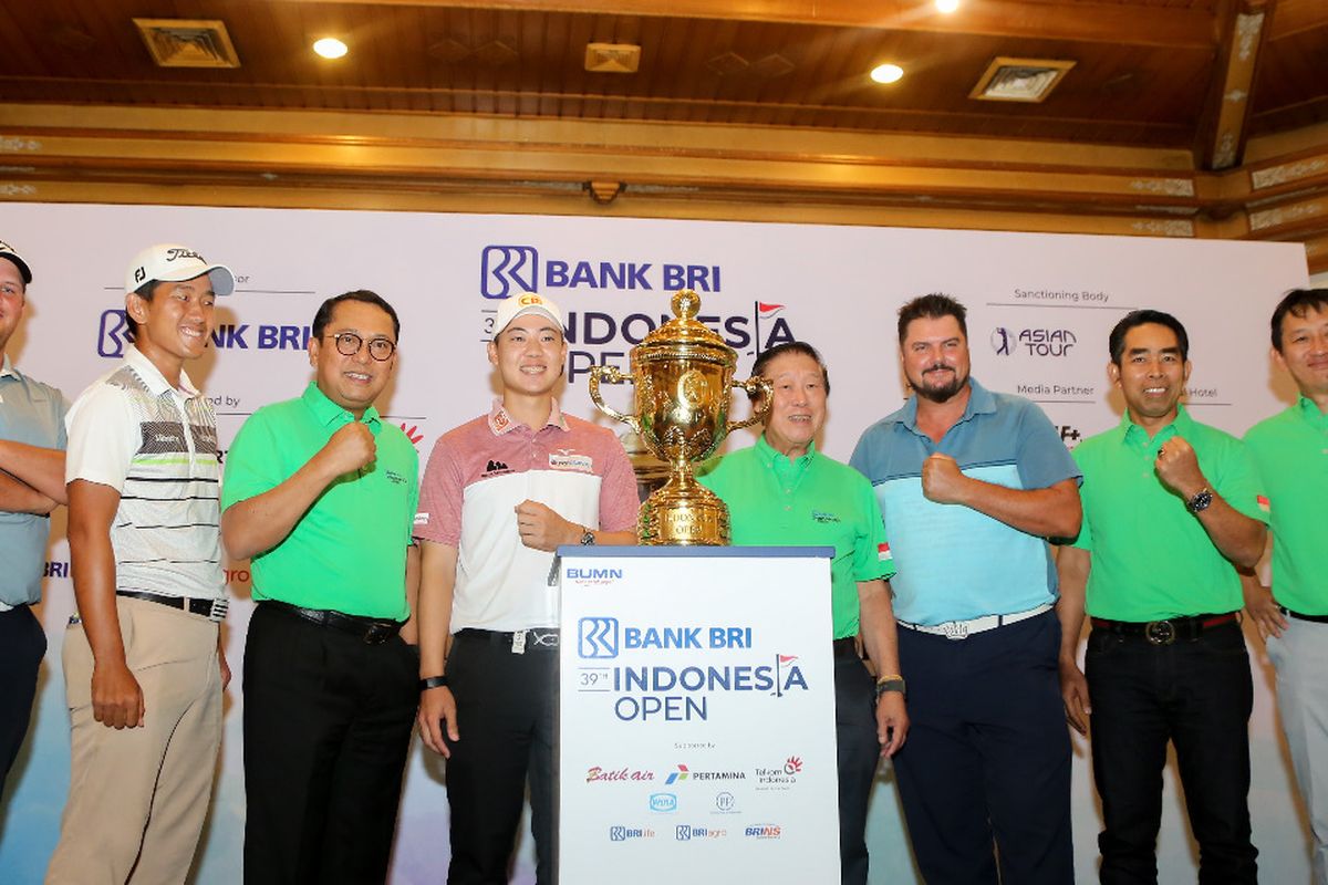 PT Bank Rakyat Indonesia (Persero) Tbk kembali sponsori turnamen golf Indonesia Open 2019