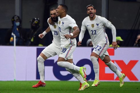 Hasil Spanyol Vs Perancis - Menang 2-1, Les Bleus Juara UEFA Nations League 2021