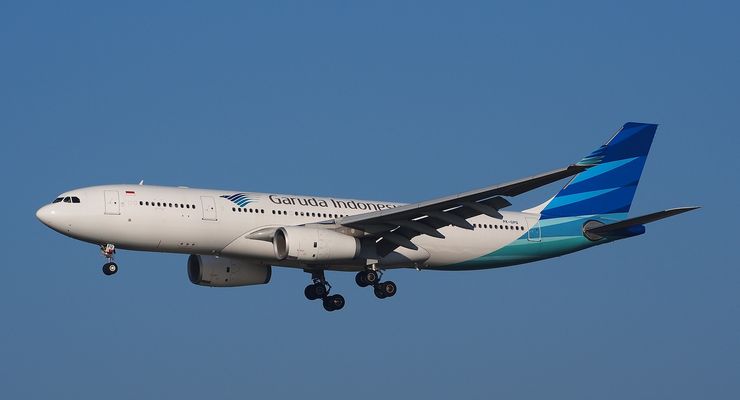 OIKN Gandeng Garuda Group, Pohon Hayat Jadi Livery Khusus Pesawat