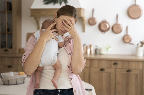 3 Cara Mengatasi Stres bagi Ibu Baru