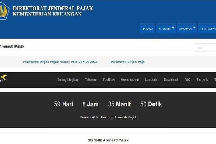 Menghitung Mundur Waktu Pelaksanaan Program Tax Amnesty Halaman All Kompas Com