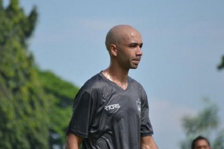 Penyerang asing PSIS Semarang asal Brasil, Bruno Silva.