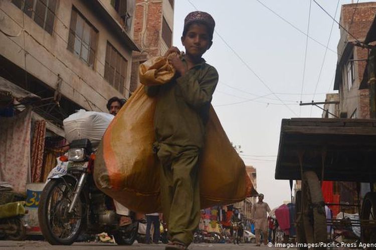 Foto ilustrasi anak di Pakistan