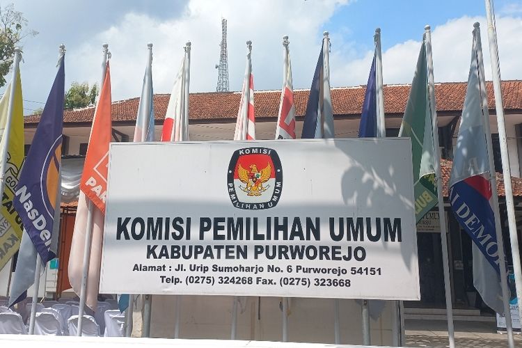 ILUSTRASI: Kantor KPU Kabupaten Purworejo.