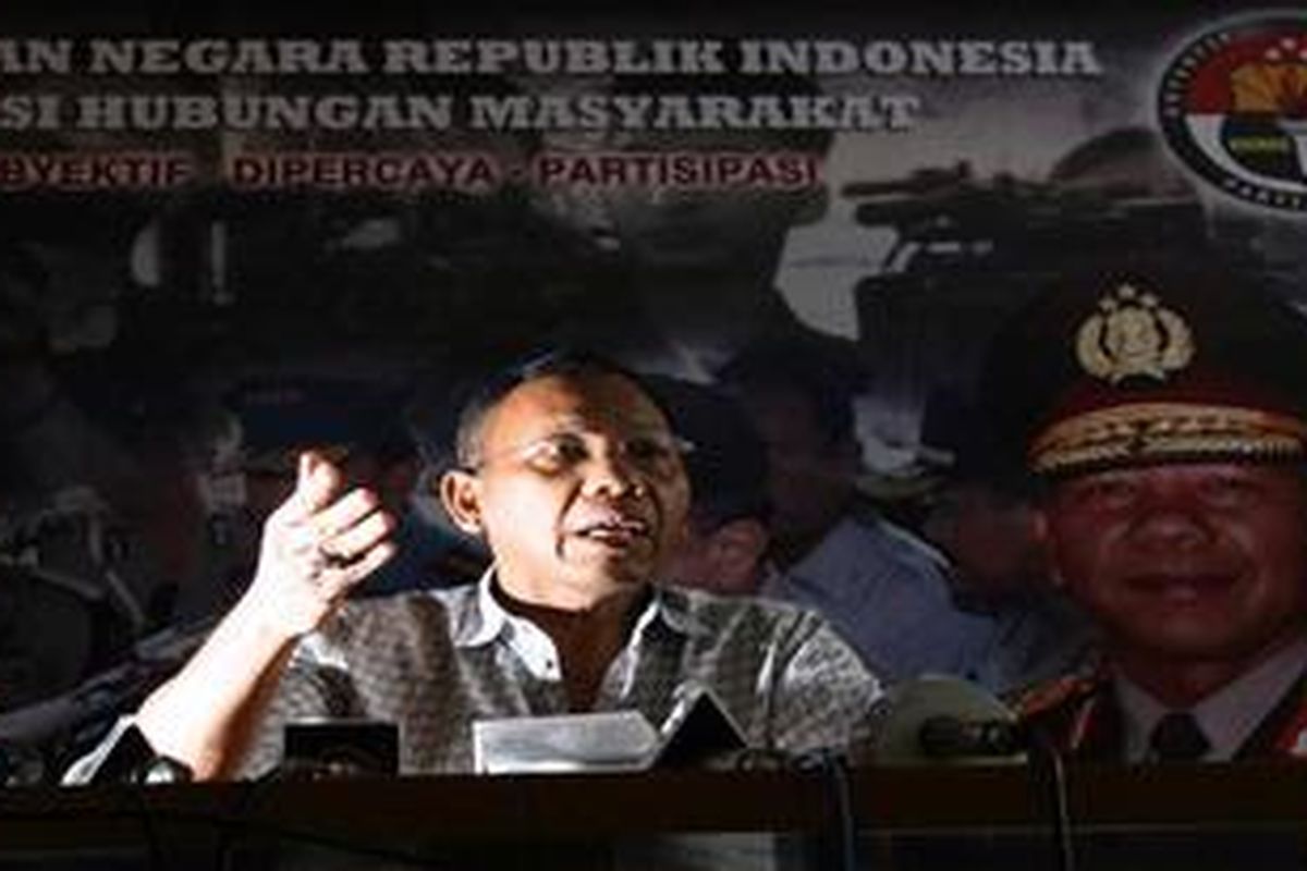 Kepala Divisi Humas Mabes Polri, Irjen (Pol) Saud Usman Nasution  