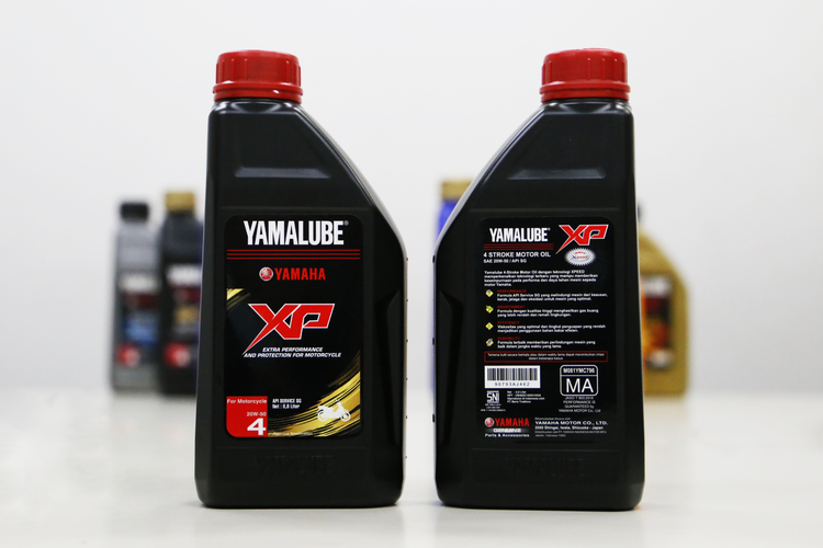 Yamaha melansir oli baru Yamalube XP-50.