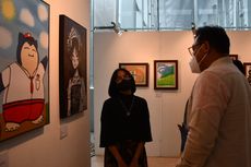 Ada Pameran Seni Rupa di Museum Nasional, Hasil Lelang Capai Puluhan Juta Rupiah