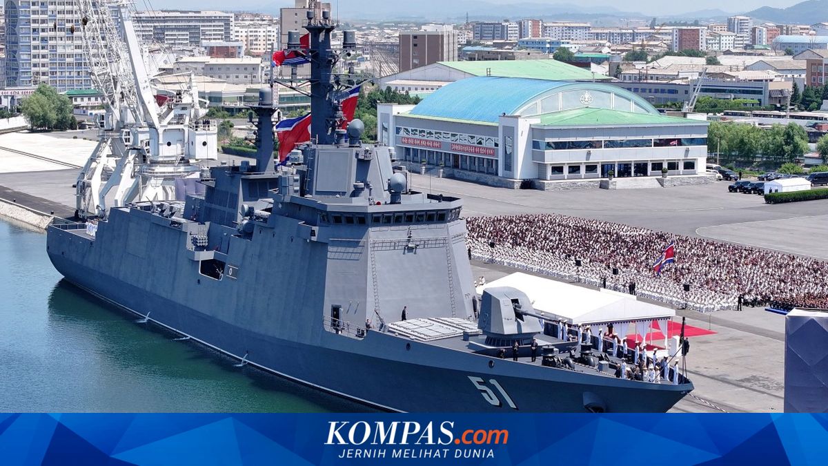 Korut Siapkan Kapal Perang Kelas Berat, Mampu Angkut Senjata Nuklir