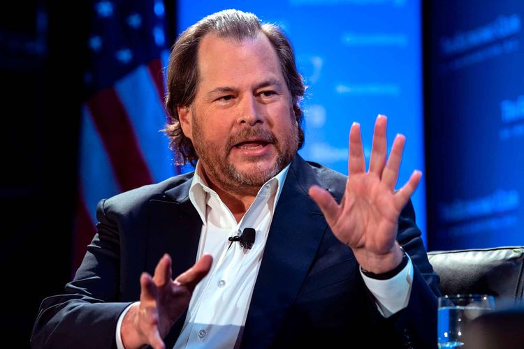 CEO Salesforce Marc Benioff PHK 4000 karyawannya, dan digantikan oleh AI