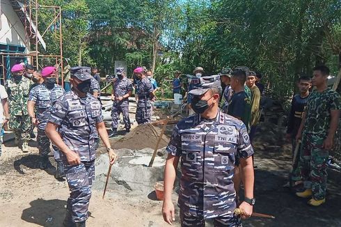 3 Rumah di Pasuruan Rusak Terkena Mortir Nyasar Saat Marinir TNI AL Latihan