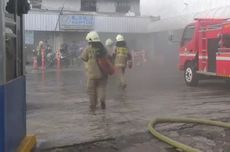 Kebakaran di Swalayan Naga Jatiwaringin Diduga karena Korsleting