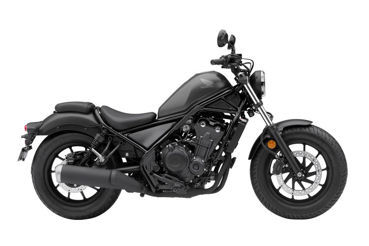 Honda Rebel warna Matte Axis Gray Metallic