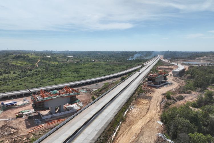 Percepat Akses Menuju IKN, Tol Sepinggan Paket 1B Tempus 34,5 Persen