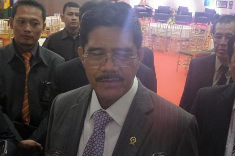 Ketua MA Hatta Ali saat ditemui di gedung MA, Jakarta Pusat, Kamis (29/9/2016).