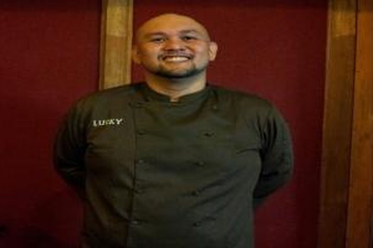 Chef Lucky Andreono, pemenang pertama MasterChef Indonesia 2011