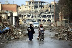PBB Tegaskan Kota Raqa Belum Aman Bagi Para Pengungsi Suriah