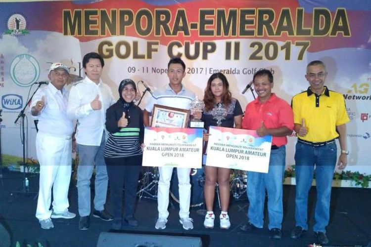 di sektor putri, Rivani Adelia Sihotang asal DKI Jakarta, tampil  sebagai juara setelah mencatatkan total pukulan 140 atau 4 dibawah par (-4).