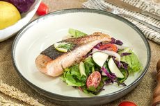 Resep Salad Salmon Sederhana, Ide Makanan ala Restoran