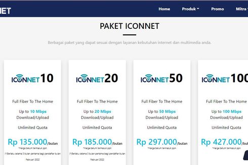 Daftar Harga Paket Internet Wifi Iconnet Terbaru Agustus 2022 