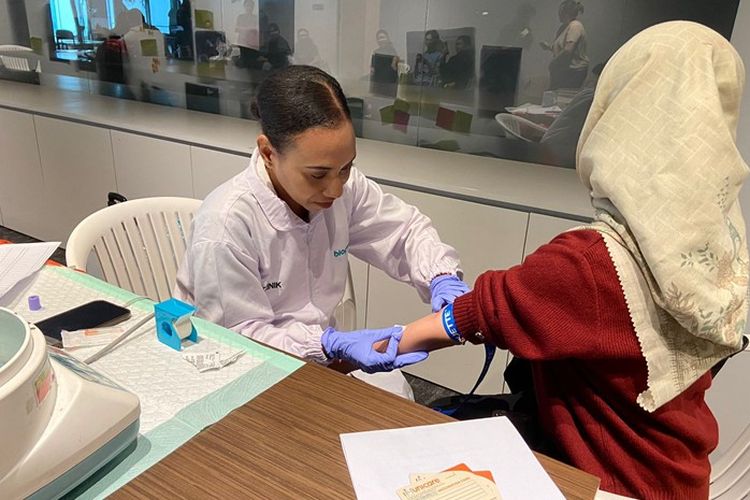 Kegiatan Vaksinasi HPV dan Hepatitis B di PT GNI.