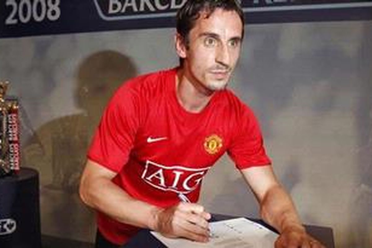 Mantan bek Manchester United, Gary Neville.