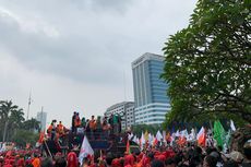 Ada Demo Buruh di Depan Gedung DPR Hari Ini, Polisi Alihkan Arus Lalu Lintas di Kawasan Senayan